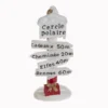 ACCESSOIRE VILLAGE DE NOEL PANNEAU BOITE AUX LETTRES