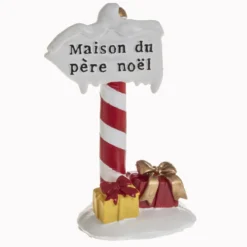 ACCESSOIRE VILLAGE DE NOEL PANNEAU BOITE AUX LETTRES