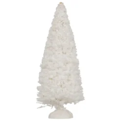 ACCESSOIRE VILLAGE SAPIN BLANC X4 PIECES