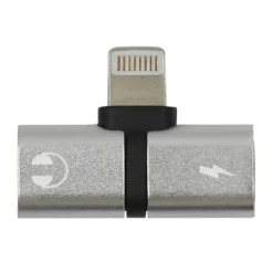 ADAPTATEUR DOUBLE AUDIO CHARGEMENT IPHONE