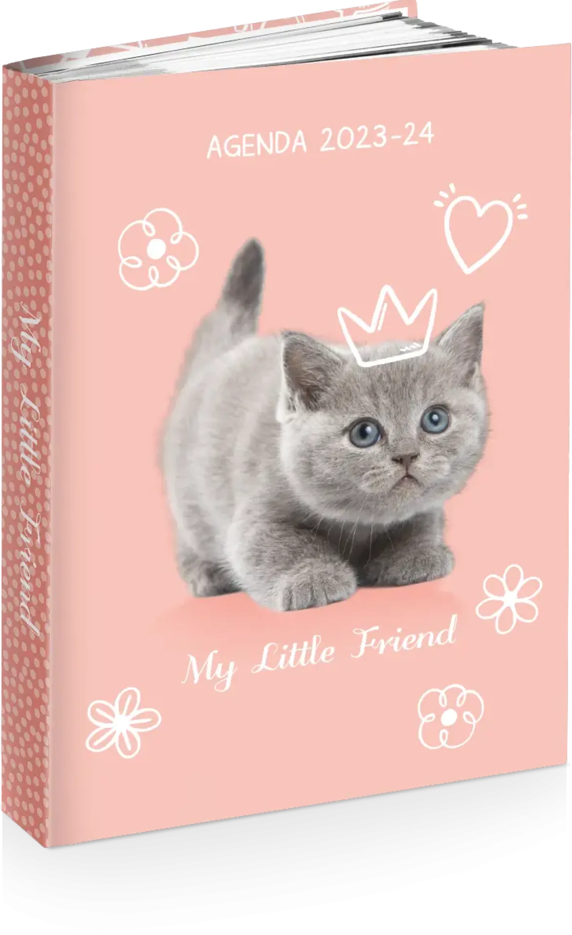 AGENDA MY LITTLE FRIEND 12X17CM