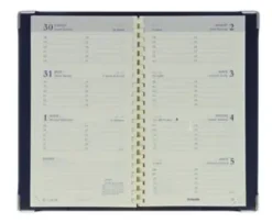 AGENDA POCHE 2026 ARGENT 17X10CM