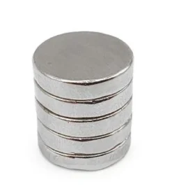 AIMANTS FORTS ASPECT METAL 1.4CM X5 PIECES