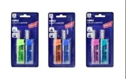 ALLUME BOUGIE COBIA TRANSPARENT 2 PIECES