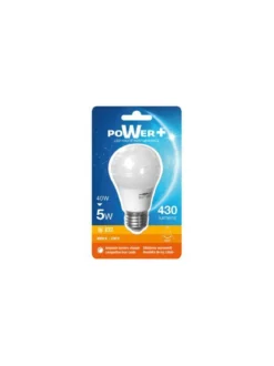 AMP.LED E27 5W 40W A55 LIC
