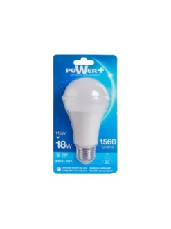 AMP.LED E27 18W 120W A65 LIC
