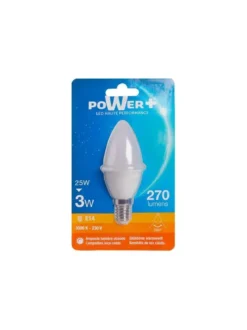 AMP.LED E14 3W 25W BOUGIE LIC