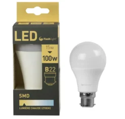 AMPOULE LED A60 B22 15W