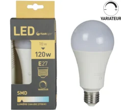 AMPOULE LED A70 E27 18W AVEC VARIATEUR