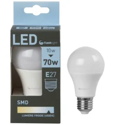 AMPOULE LED BLANC FROID A60 E27 10W