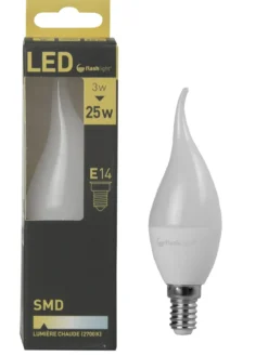AMPOULE LED FLAMME E14 3W