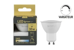 AMPOULE LED SPOT GU10 4W AVEC VARIATEUR