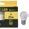 3 AMPOULES LED BOULE E27 3W
