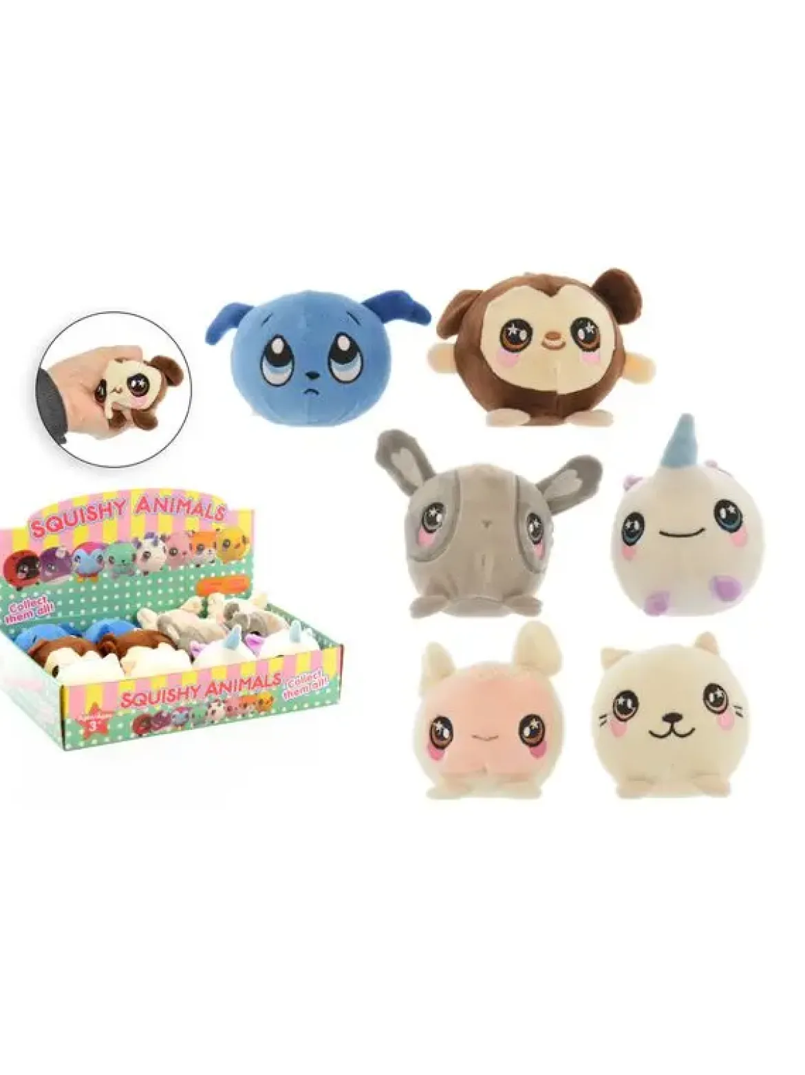 ANIMAL PELUCHE MEMOIRE DE FORME ANTI STRESS