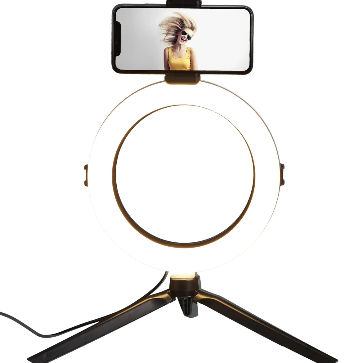 ANNEAU LED TREPIED POUR PHOTOS ET VIDEOS