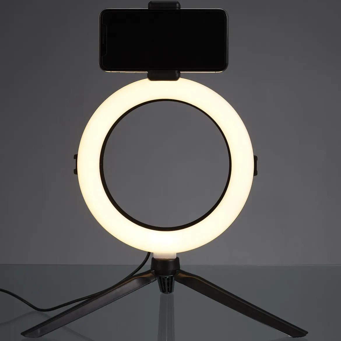 ANNEAU LED TREPIED POUR PHOTOS ET VIDEOS