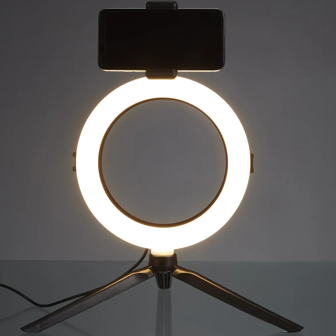 ANNEAU LED TREPIED POUR PHOTOS ET VIDEOS