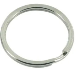 ANNEAUX DOUBLE ARGENT 3CM X6 PIECES