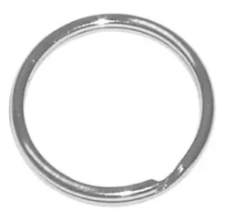 ANNEAUX DOUBLE ARGENT 1.5CM X12 PIECES