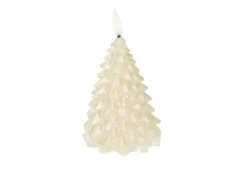 ARBRE BOUGIES LED H.11CM OR
