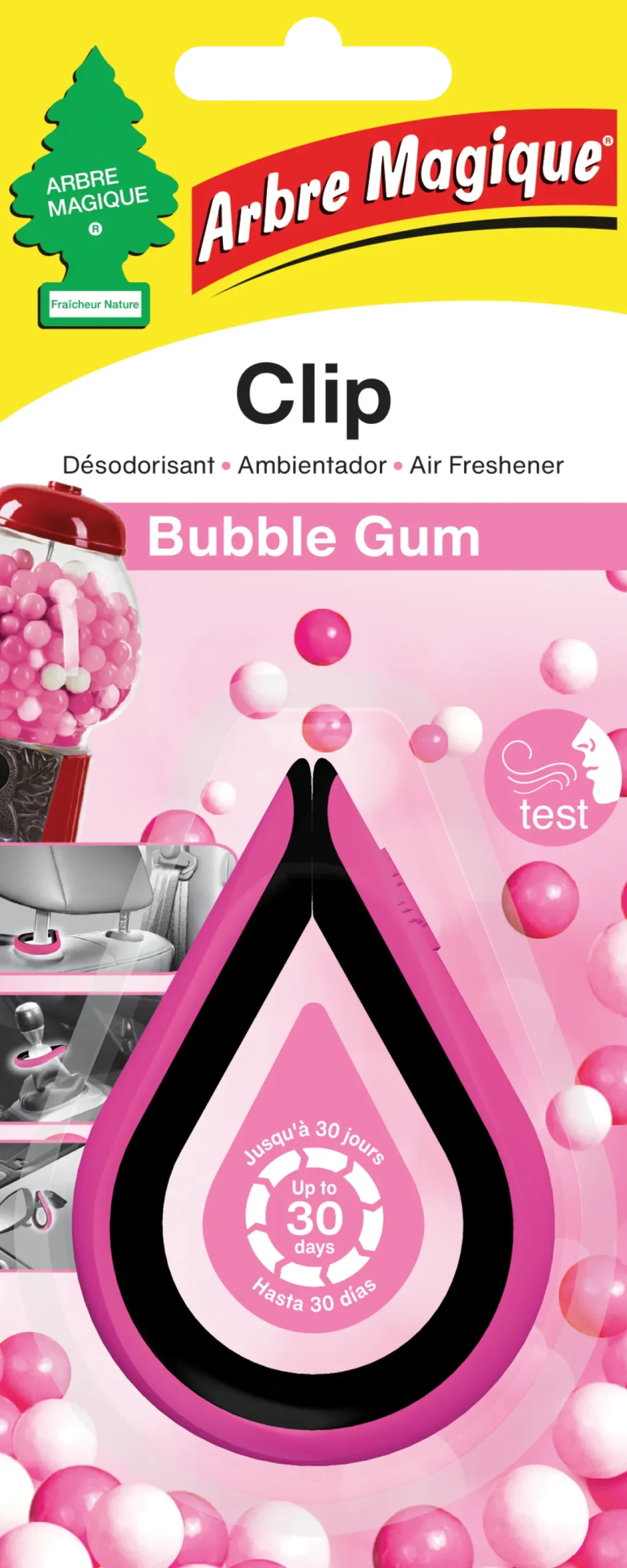 ARBRE MAGIQUE CLIP BUBBLE GUM