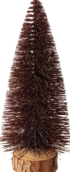 ARBRE NOEL H.25CM MARRON