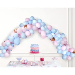 ARCHE BABY SHOWER 125 BALLONS