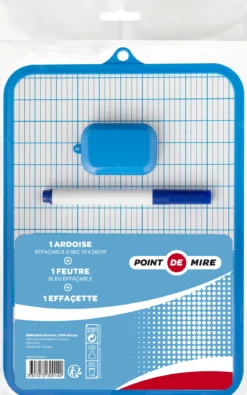 ARDOISE BLANCHE ET 1 FEUTRE ET