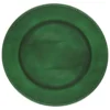 ASSIETTE DE PRESENTATION BILLES VERT 33CM