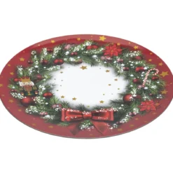 ASSIETTE DE PRESENTATION COURONNE D.33CM