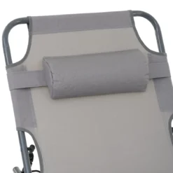 BAIN DE SOLEIL PLIANT GRIS