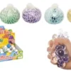 BALLE ANTI STRESS FILET PAILETTES LED DIAM7CM