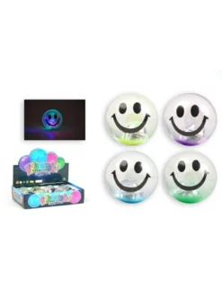 BALLE REBONDISSANTE SOURIRE LUMINEUSE