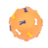 BALLE VINYLE MOTIFS OS SONORE ORANGE D.12CM