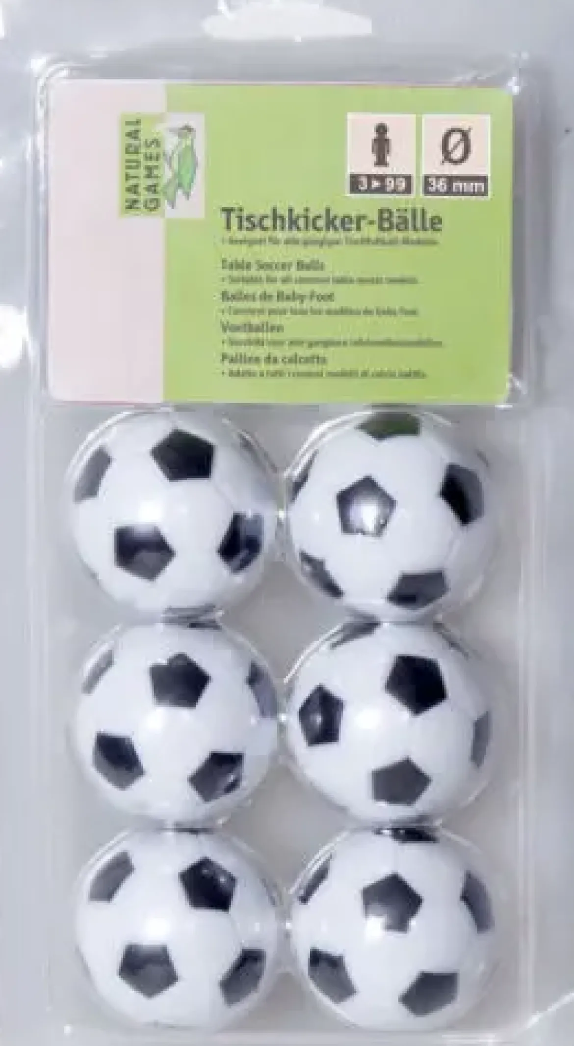 BALLONS DE FOOT DE RECHANGE POUR BABY FOOT