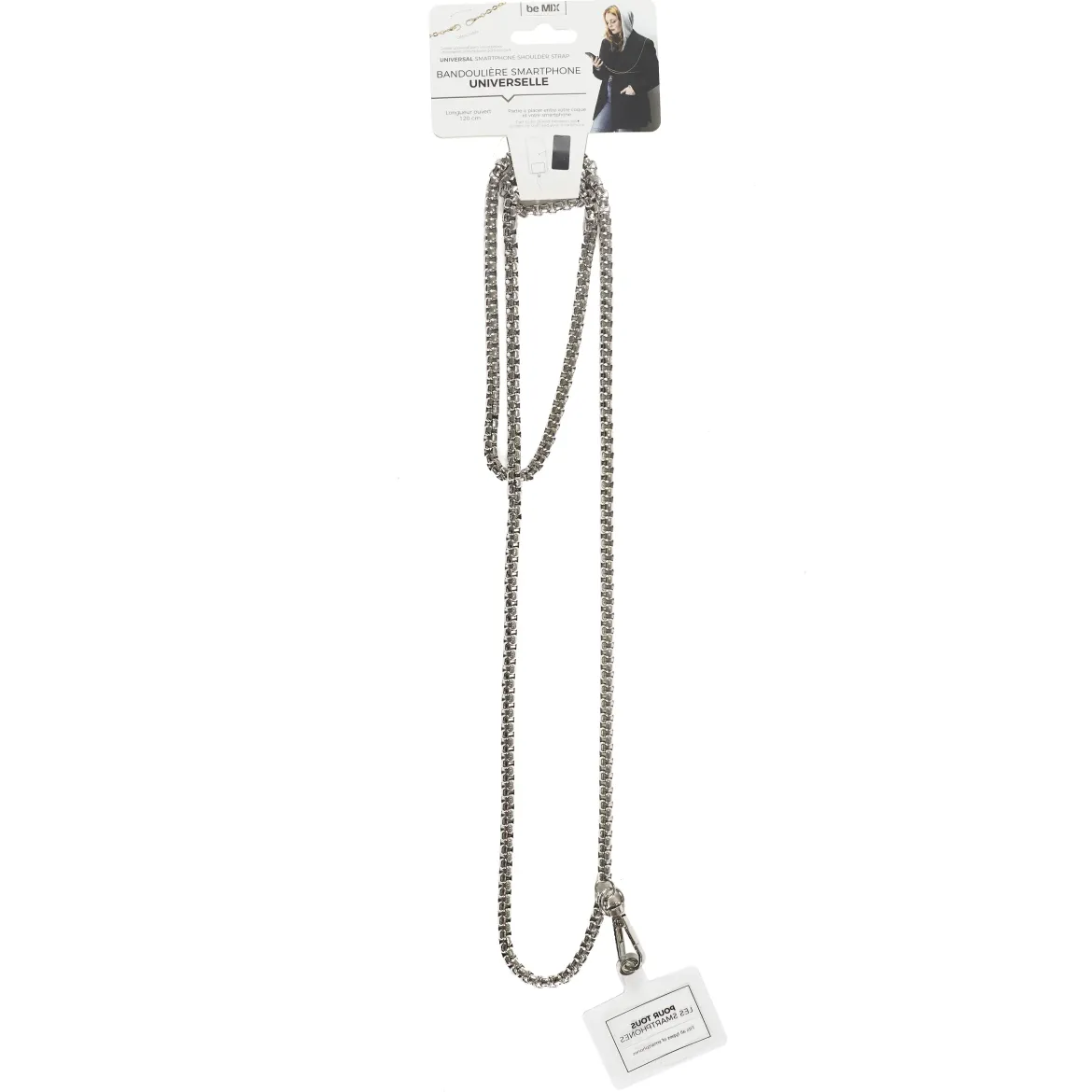 BANDOULIERE SMARTPHONE UNIVERSELLE METAL