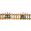 BARRIERE BOIS ENNEIGEE AVEC HOUX L.25CM