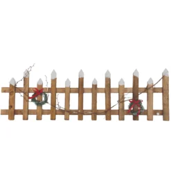 BARRIERE EN BOIS ENNEIGEE 2 COTES 30X98CM