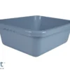 BASSINE RECTANGLE 8.5L BLEUE