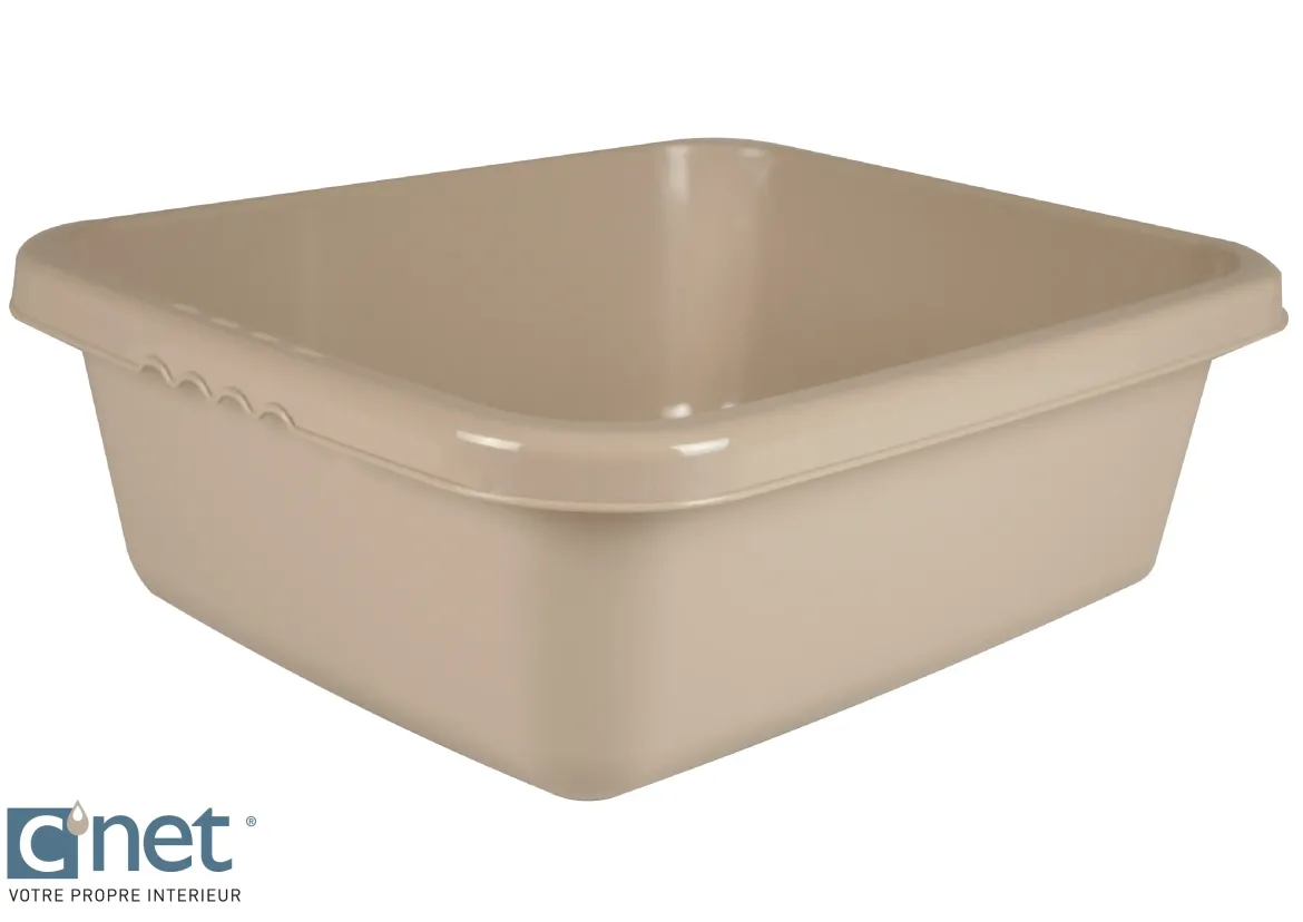 BASSINE RECTANGLE 13.5L GREGE