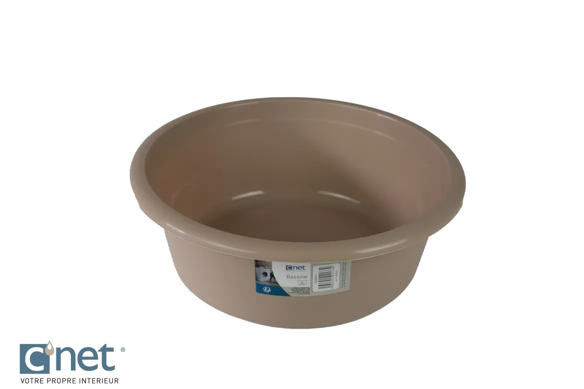 BASSINE RONDE 5L GREGE