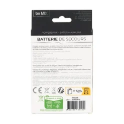 BATTERIE PORTABLE SLIM TYPE C ET LIGHT 5000MAH