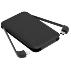 BATTERIE PORTABLE SLIM TYPE C ET LIGHT 5000MAH