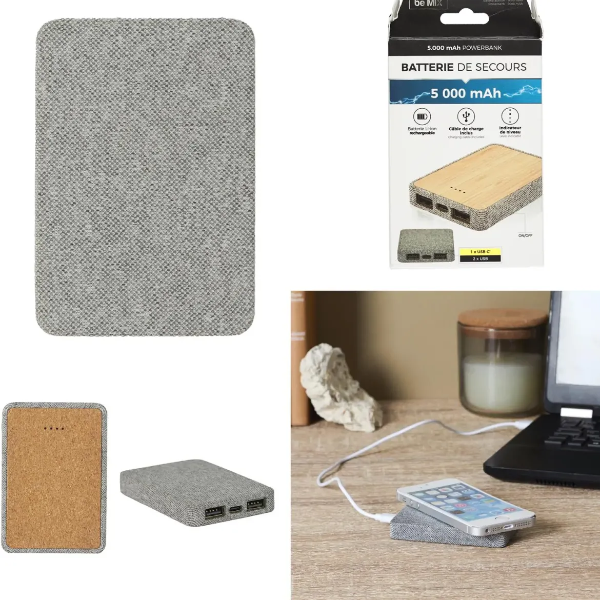 BATTERIE SECOURS INDUCTION 5000MAH