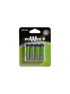 BLISTER 4 PILES HR6 RECHARGEABLES 1300MAH