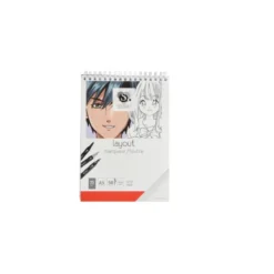 BLOC MARQUEUR LAYOUT A SPIRALES 50 PAGES 75G A5