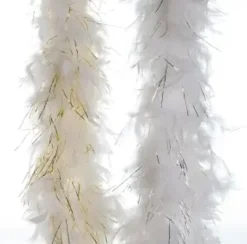 BOA L.155CM 45G BLANC OR OU BLANC ARGENT