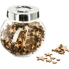 BOCAL DECO BOIS ETOILES FLOCONS