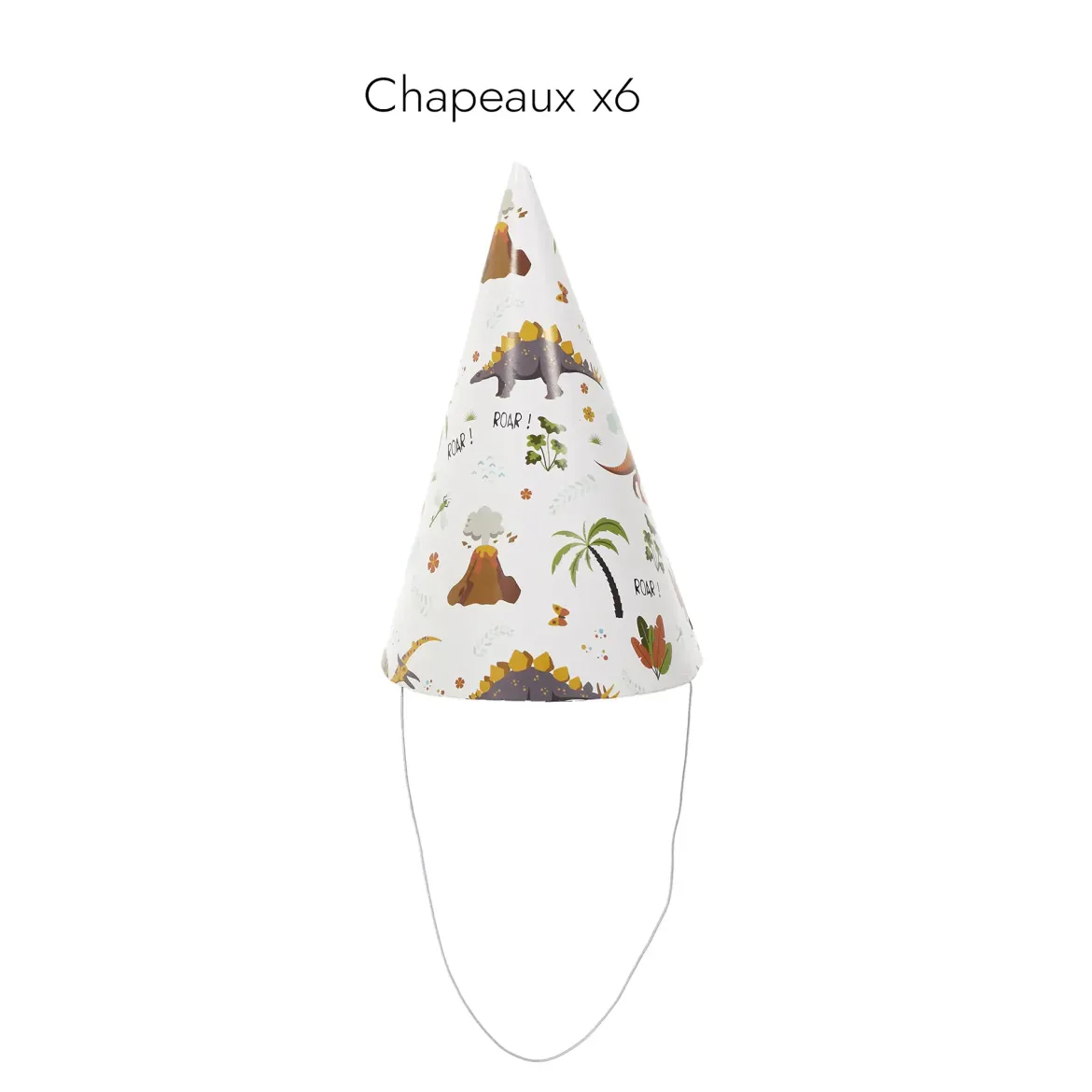 BOITE ANNIVERSAIRE DINOSAURE 53 PIECES