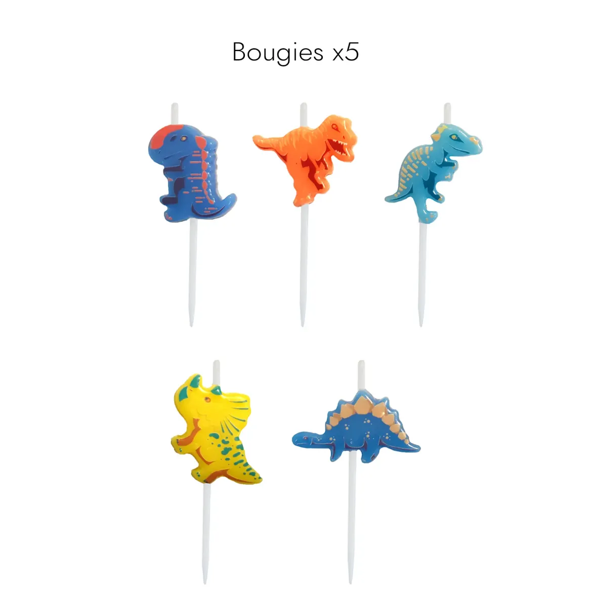 BOITE ANNIVERSAIRE DINOSAURE 53 PIECES